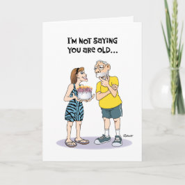 Funny 66th Birthday Kaart