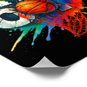 Funny 67 Basketball Six Seven 6 7 Meme 67 Poster (Hoek)