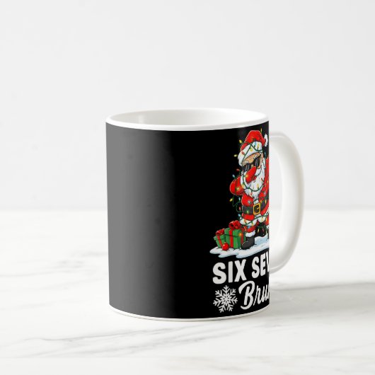 Funny 67 Bruh Christmas 6 7 Six Seven Bruh Meme Xm Koffiemok (Voorkant rechts)