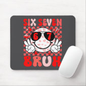 Funny 67 Bruh Valentines Six Seven Meme Hearts 6 7 Muismat (Met muis)