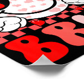 Funny 67 Bruh Valentines Six Seven Meme Hearts 6 7 Poster (Hoek)