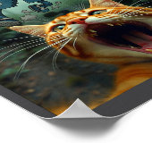 Funny 67 Cat Selfie 6 7 Brainrot Teen Boys Meme Ha Poster (Hoek)