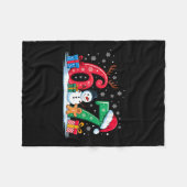 Funny 67 Christmas 6 7 Six Seven Meme 6 7 Matching Fleece Deken (Voorkant (Horizontaal))