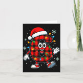 Funny 67 Christmas Pajamas Shirt Six Seven Meme Br Kaart (Voorkant)