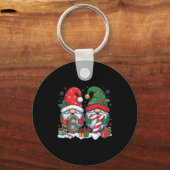 Funny 67 Christmas Pajamas Six Seven Meme 67 Gnome Sleutelhanger (Voorkant)