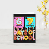 Funny 67 Days Of School Meme Periodic Table Drip G Kaart (Gele Bloem)