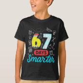 Funny 67 Days Smarter Six Seven Meme Teachers Stud T-shirt (Voorkant)