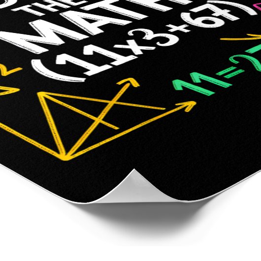 Funny 67 Math Equation 100 Days Of School 100 Days Poster (Hoek)