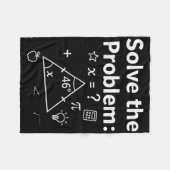 Funny 67 Math Meme Solve The Problem Teacher For S Fleece Deken (Voorkant (Horizontaal))