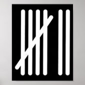 Funny 67 Math Teacher Kindergarten Number Counting Poster (Voorkant)