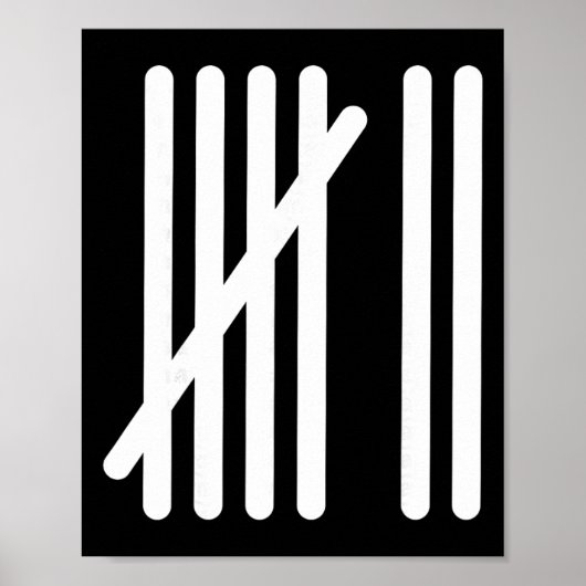 Funny 67 Math Teacher Kindergarten Number Counting Poster (Voorkant)