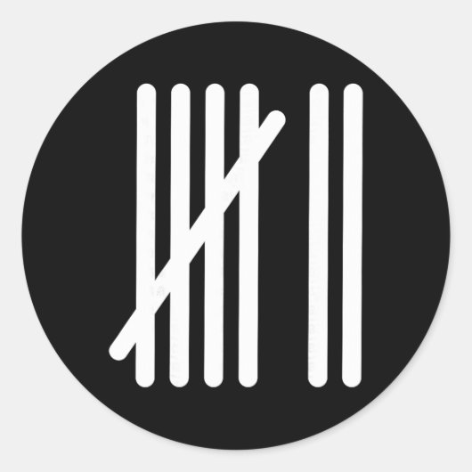 Funny 67 Math Teacher Kindergarten Number Counting Ronde Sticker (Voorkant)