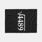 Funny 67 Meme Brainrot Square Root 4489 Slang Math Fleece Deken (Voorkant (Horizontaal))