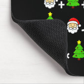 Funny 67 Meme Christmas Math Teacher Santa Six Sev Muismat (Hoek)