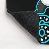 Funny 67 Meme Dabbing Panda Rainbow Gen Z Six Seve Muismat (Hoek)