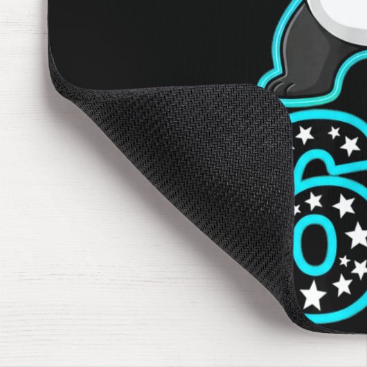 Funny 67 Meme Dabbing Panda Rainbow Gen Z Six Seve Muismat (Hoek)