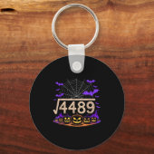 Funny 67 Meme Math Teacher 6 7 Halloween Square Ro Sleutelhanger (Voorkant)