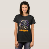 Funny 67 Meme Math Teacher 6 7 Square Root 4489  T-shirt (Voorkant volledig)