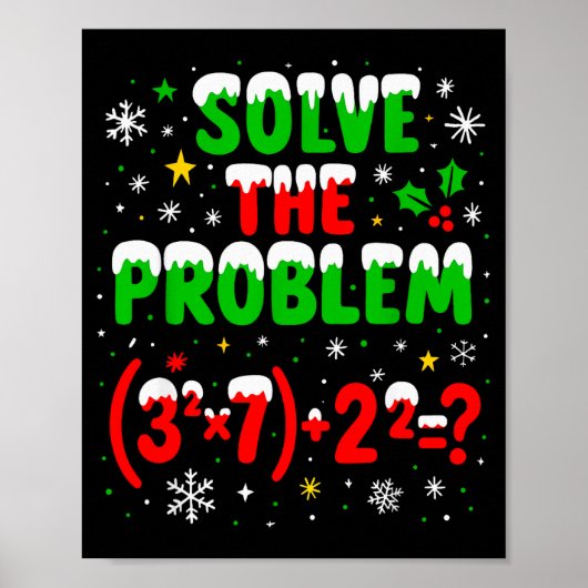 Funny 67 Meme Pemdas Elementary Math Teacher 6 7 C Poster (Voorkant)