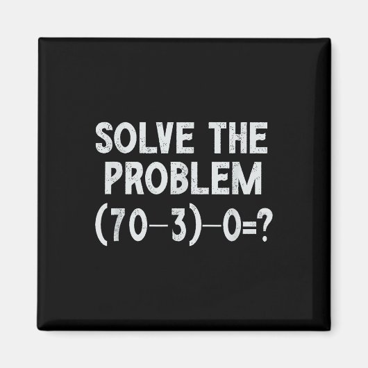 Funny 67 Meme Pemdas Elementary Math Teacher Brain Magneet (Voorkant)