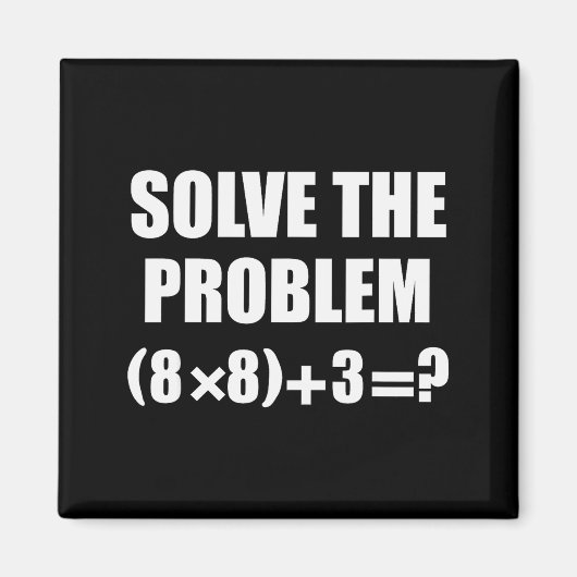 Funny 67 Meme Pemdas Elementary Math Teacher Brain Magneet (Voorkant)