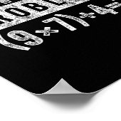 Funny 67 Meme Pemdas Elementary Math Teacher Brain Poster (Hoek)