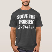 Funny 67 Meme PEMDAS Elementary Math Teacher Brain T-shirt (Voorkant)