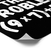 Funny 67 Meme Pemdas Elementary Math Teacher Humor Poster (Hoek)