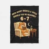 Funny 67 Meme Reading School Librarian Teacher Bra Fleece Deken (Voorkant)