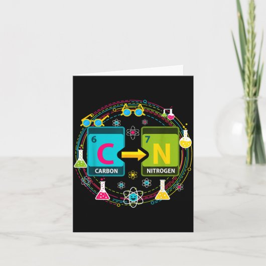 Funny 67 Meme Science Chemistry Teacher Periodic T Kaart (Voorkant)