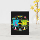 Funny 67 Meme Science Chemistry Teacher Periodic T Kaart (Gele Bloem)