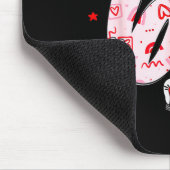 Funny 67 Meme Six Seven 6 7 Valentine Hearts Muismat (Hoek)