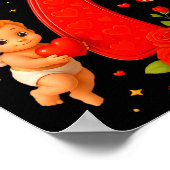 Funny 67 Meme Six Seven Matching Couples Valentine Poster (Hoek)