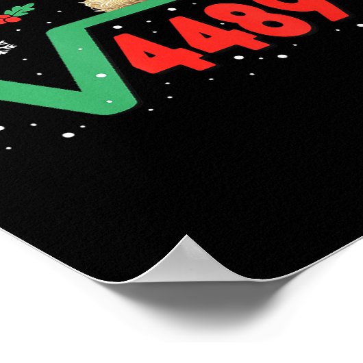 Funny 67 Meme Square Root 4489 Slang Math Teacher  Poster (Hoek)