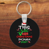 Funny 67 Meme Square Root 4489 Slang Math Teacher  Sleutelhanger (Voorkant)