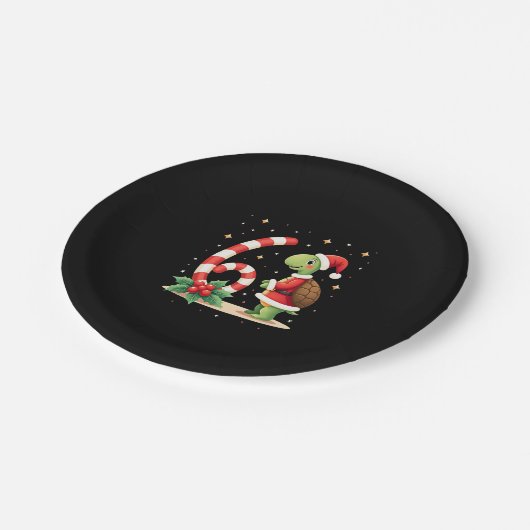 Funny 67 Meme Turtle Christmas PJm Men Women Famil Papieren Bordje (Gekanteld)