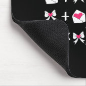 Funny 67 Meme Valentine Math Teacher Bow Six Seven Muismat (Hoek)