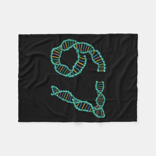 Funny 67 Number Meme Dna Replication Molecular Sci Fleece Deken (Voorkant (Horizontaal))