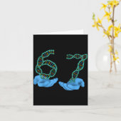 Funny 67 Number Meme Dna Replication Molecular Sci Kaart (Gele Bloem)