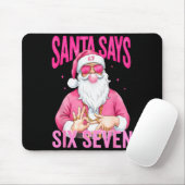 Funny 67 Santa Says Six Seven Christmas Meme Xmas  Muismat (Met muis)