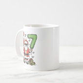 Funny 67 Santa Six Seven Christmas 67 Meme Bruh Bo Koffiemok (Voorkant links)