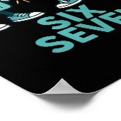 Funny 67 Science Teacher 6 7 Carbon Nitrogen Perio Poster (Hoek)