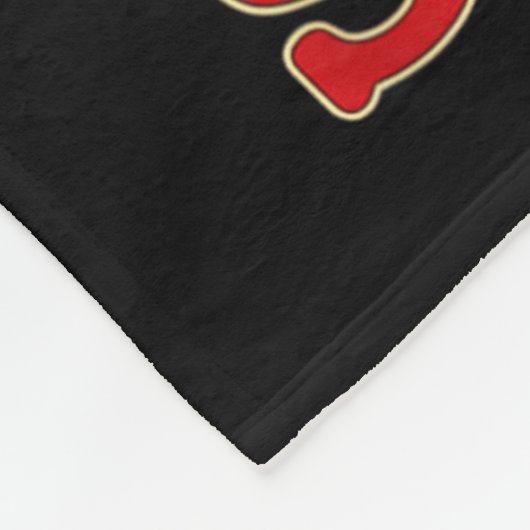 Funny 67 Six Seven 6-7 Italian Christmas Holiday W Fleece Deken (Hoek)