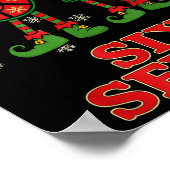 Funny 67 Six Seven 6-7 Italian Christmas Holiday W Poster (Hoek)