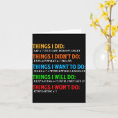 Funny 67 Six Seven 6 7 Meme Things Want To Do 6-7  Kaart (Gele Bloem)