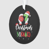 Funny 67 Six Seven Brianrot Christmas Squad Ornament (voorkant)