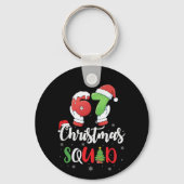 Funny 67 Six Seven Brianrot Christmas Squad Sleutelhanger (Voorkant)