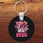 Funny 67 Six Seven Bruh Valentine 6 7 Meme Love Wo Sleutelhanger (Voorkant)