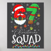 Funny 67 Six Seven Crew Meme Christmas Squad 6 7 S Poster (Voorkant)