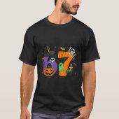Funny 67 Six Seven Halloween Meme Gen Alpha  T-shirt (Voorkant)